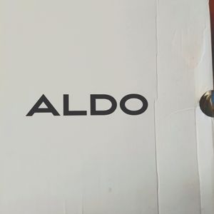 Aldo suede ankle boots with pump heel